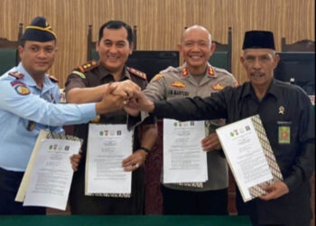 4 institusi Aceh Singkil Gelar MOU Elektrik Berpadu