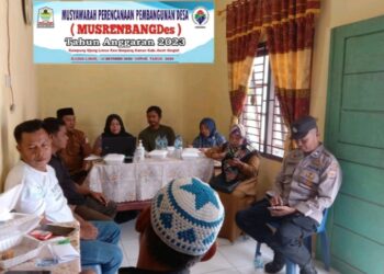 Desa Ujung Limus, Aceh Singkil Gelar Musrenbang.