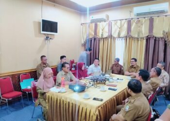 Pj Bupati Aceh Singkil dan Sejumlah Tim Peniliti Universitas Malikussaleh Melakukan Pertemuan Di Kantor Bupati Aceh Singkil.