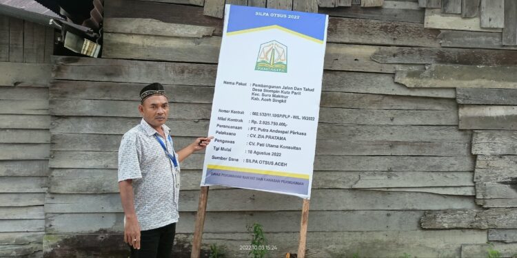 LSM LIRA Aceh Singkil, Meminta Kapolda Aceh Untuk Memanggil Dan Memeriksa CV. Zia Pratama dan Pengawas CV. Pati Utama.