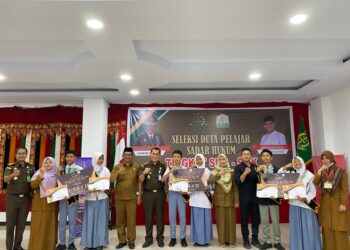 Kejari Aceh Singkil Gelar Seleksi Sadar Hukum Tingkat SMA/SMK.