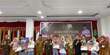 Kejari Aceh Singkil Gelar Seleksi Sadar Hukum Tingkat SMA/SMK.