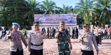 Soliditas Tanpa Batas TNI – Polri, Polres Subulussalam Gelar Apel Bersama Kodim 0118 Subulussalam*
