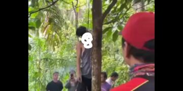 Seorang Pria Warga Desa Guha Aceh Singkil Di Temukan Gantung Diri Di belakang Rumah