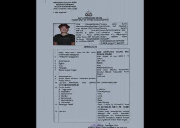 DPO Aldi Syahputra Oleh Kanit Reskrim Polsek Gunung Meriah Polres Aceh Singkil