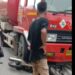 Satu Orang Kritis Lakalantas  Antara Mobil Tangki Dengan Sepeda Motor Di Desa Bulusema Aceh Singkil