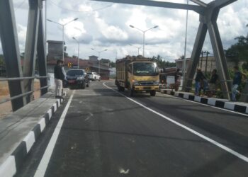 Pembangunan Jembatan Hendel Rimo Aceh Singkil Sudah Rampung Seratus Persen