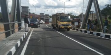 Pembangunan Jembatan Hendel Rimo Aceh Singkil Sudah Rampung Seratus Persen