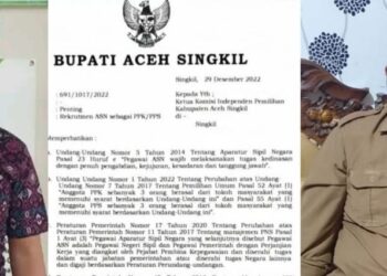 PNS Mendaftar Sebagai Sekretariat PPS, Ini Kata Kepala BKPSDM Aceh Singkil