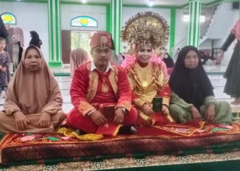 Duduk Bersanding Bak Raja Dan Ratu, Ketua Perwasi Akhirnya Lepas Masa Lajang