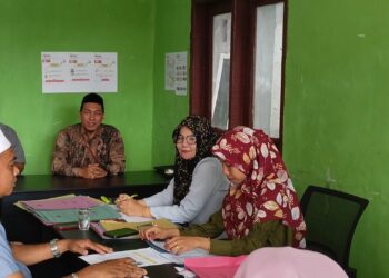 Panwaslih kabupaten Aceh Singkil Monitoring Di Kecamatan Kota Baharu Dan Singkohor