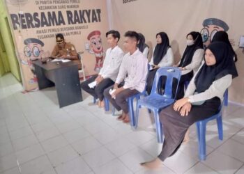 Panwascam Kabupaten Aceh Singkil Menggelar Tes PKD