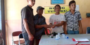 Kasus Pembunuh Dan Perdagangan Daging Penyu Diselesaikan Secara Adat.
