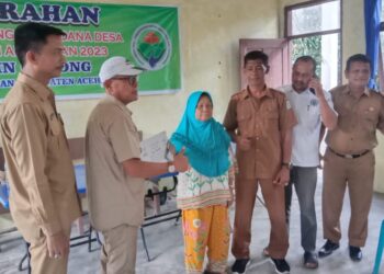 BLT Kemiskinan Ekstrem Desa Kain Golong Aceh Singkil Sudah Di Cairkan