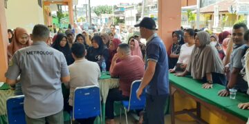 Menyambut Bulan Suci Ramadhan 1444 H, Disperindagkop UKM Aceh Singkil Gelar Pasar Murah