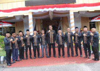 Pj. Bupati Bertindak Selaku Pembina Apel Pada Upacara Hari Jadi Ke-24 Kabupaten Aceh Singkil.