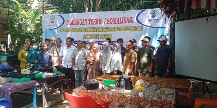 DPMTSP Aceh Singkil Gelar Sosialisasi Implementasi Pengawasan Perizinan Berusaha Berbasis