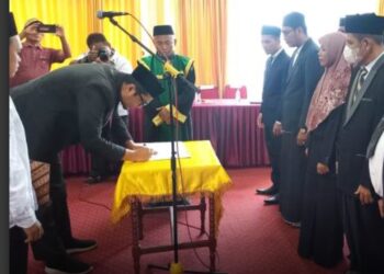 Pengurus MPK Kabupaten Aceh Singkil Resmi Dikukuhkan dan dilantik