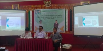 Bimtek Jurnalistik Hari Terakhir, PJ Bupati Aceh Singkil Langsung Praktek Wawancara Terbuka.
