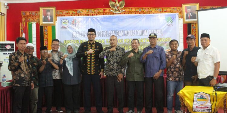 Penjabat Bupati Aceh Singkil, Ajak Petani Rawat Lahan Gambut di Suaka Margasatwa
