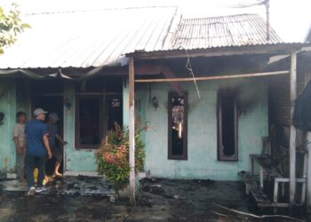 Dua Unit Rumah Aceh Singkil Ludes Terbakar