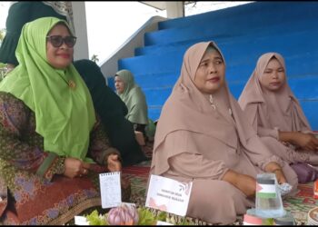 Muslimah NU Kecamatan Gunung Meria, Gelar Peringati Maulid Nabi Muhammad Saw