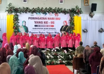 Pemerinrah kabupaten Aceh Singkil Gelar Peringatan Hari Ibu Ke- 95