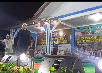Ribuan Pengunjung Hadir Konser Akbar di Aceh Singkil Untuk Solidaritas Terhadap Palestina