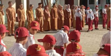 Dispendikbud Aceh Singkil Gelar Kunjungan kerja ke UPTD SPF SD Negeri 2 Siompin