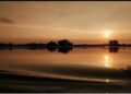 Berburu Pemandangan Sunset Di Tengah Danau Bungara Aceh Singkil