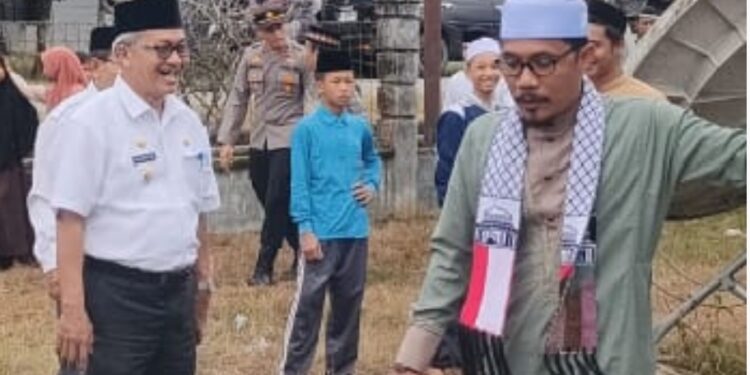 Pj Bupati Aceh Singkil Tinjau kegiatan Belajar Mengajar dan Pesejuk Dayah Perbatasan Terpadu Al-Anshar Lae Balno