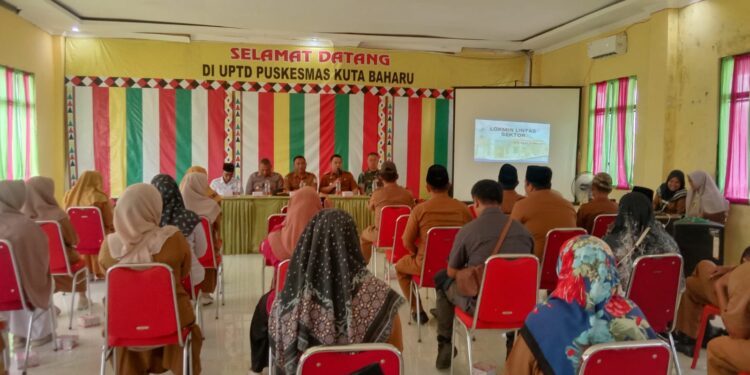 Puskesmas Kota Baharu Aceh Singkil. Gelar Lokmin