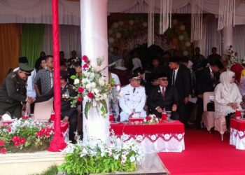 Gubernur Aceh, Berikan Motivasi Dalam Acara HUT Kabupaten Aceh Singkil Yang Ke 25 Tahun