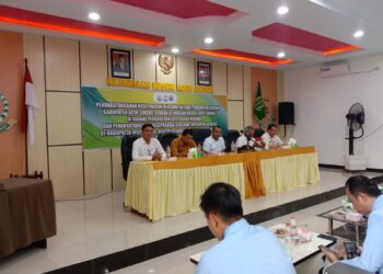 Ratusan Kades Aceh Singkil Hadir Ke Kantor Kajari Teken MOU Pendampingan