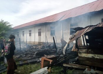 Pondok Pesantren Darul Mutta’allimin Hangus Terbakar Dilalap si Jago Merah