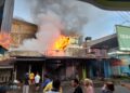Hanguskan Rumah/Ruko Di Kota Subulussalam, Satu Orang Meninggal Dunia