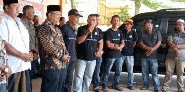 Ratusan Sopir Dam truk Aceh Singkil, Nyatakan Sikap, Dukungannya Calon Sahabat