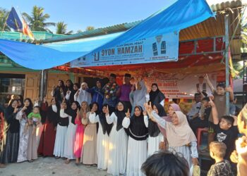 Pasangan Calon Bupati dan wakil Bupati Aceh Singkil Nomor Urut 1 (Sahabat) Sirahturahmi Tokoh Tiga Desa