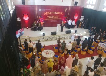 KIP Aceh Singkil Gelar Debat Publik Paslon Bupati Dan Wakil Bupati Aceh Singkil Periode – 2024-2029