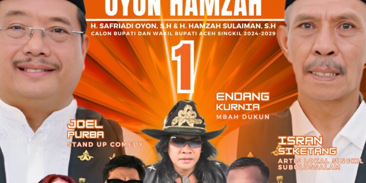 Safriadi Oyon Terharu, Masyarakat Aceh Singkil fasilitasi Kampanye Akbar