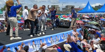 Ribuan Pendukung Paslon Nomor Urut 1 (Sahabat) Aceh Singkil, Padati Acara kampanye Akbar