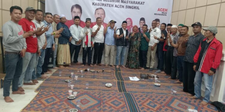 Kemenangan H.Muzakir  Manaf– H. Fadhlullah  SE, BPAS H.Asmidar Sampaikan Ucapan Terima kasih kepada Seluruh Masyarakat Aceh Singkil