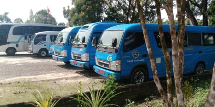 18 Unit Bus Sekolah di Dishub Dialihkan Ke Disdikbud Aceh Singkil