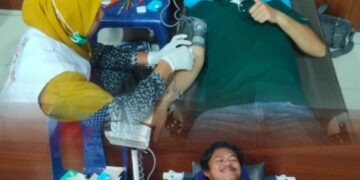 Meriahkan HUT Bhayangkara ke-79, CDAM & CDO PT PLB Astra Group Ikut Donor Darah