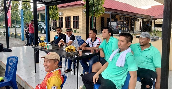 Menyambut HUT Bhayangkara ke-79, PT Socfindo Lae Butar Ramaikan Turnamen Tenis Lapangan