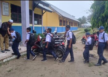 SMP N.1 Singkil Utara Sambut Murid Baru