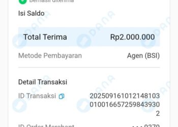 Warga Gunung Meriah Kaget Terima Transfer Misterius Rp 2 Juta di Aplikasi DANA