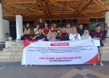 DPW ALAMP AKSI Provinsi Aceh Desak Gubernur Tindak Lanjuti Masalah HGU PT Nafasindo