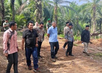 ‎Bupati Aceh Singkil Tinjau 6 Hektar Lahan Yang Dibebaskan PT Socfindo Lae Butar Untuk TPA‎