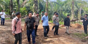 ‎Bupati Aceh Singkil Tinjau 6 Hektar Lahan Yang Dibebaskan PT Socfindo Lae Butar Untuk TPA‎